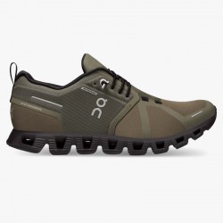 On Cloud 5 Waterproof Oliv/Schwarz Damen