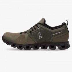 On Cloud 5 Waterproof Oliv/Schwarz Damen